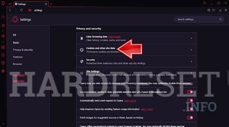 how to enable cookies on opera gx and what it means for your browsing experience
