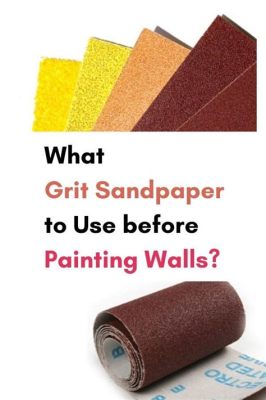 What Grit Sandpaper Before Painting: A Multi-Faceted Discussion